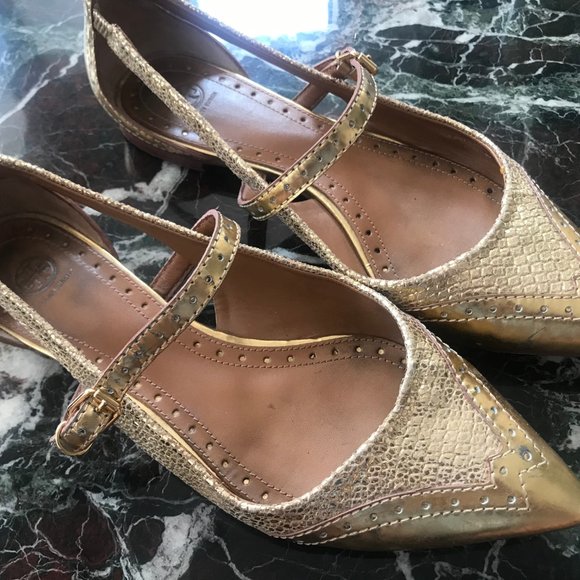 Tory Burch Bernadette Flats - Sz 7 - Picture 3 of 3